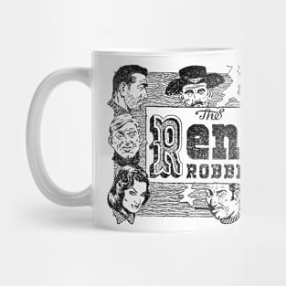 The Reno Robbers Western Cowboy Vintage Buffalo Bill  Retro Comic Mug